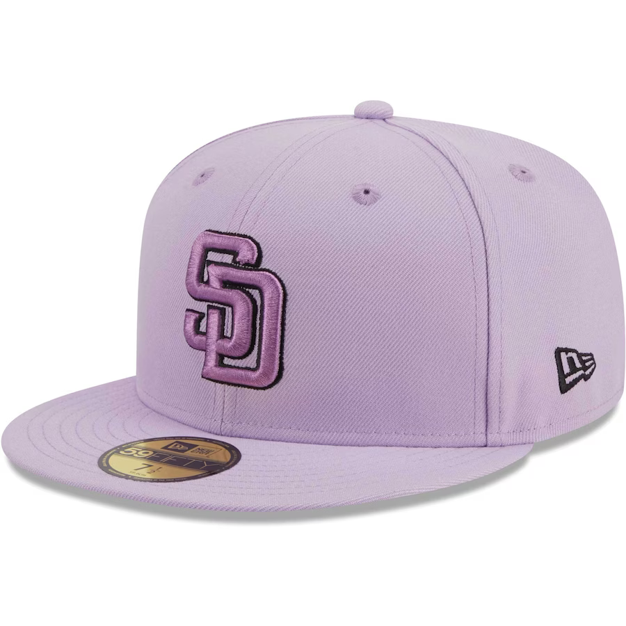 New Era San Diego Padres Lavender 2023 59FIFTY Fitted Hat