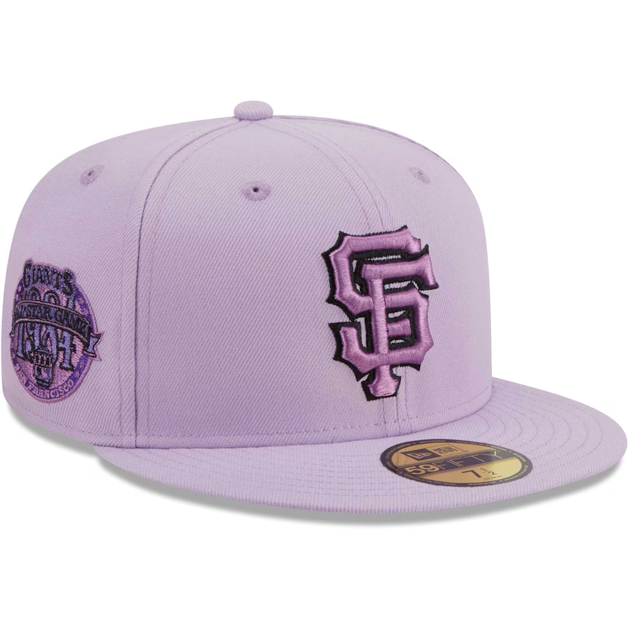 New Era San Francisco Giants Lavender 2023 59FIFTY Fitted Hat