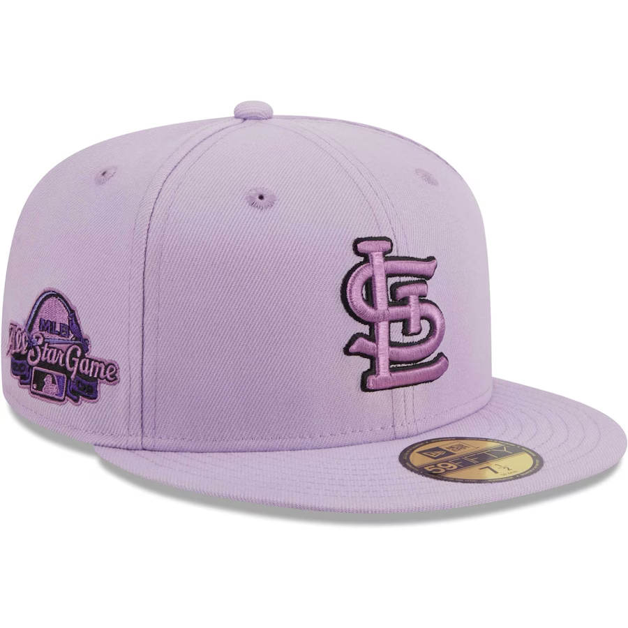 New Era St. Louis Cardinals Lavender 2023 59FIFTY Fitted Hat