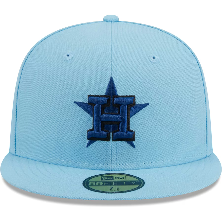 New Era Houston Astros Light Blue/Navy 2023 59FIFTY Fitted Hat