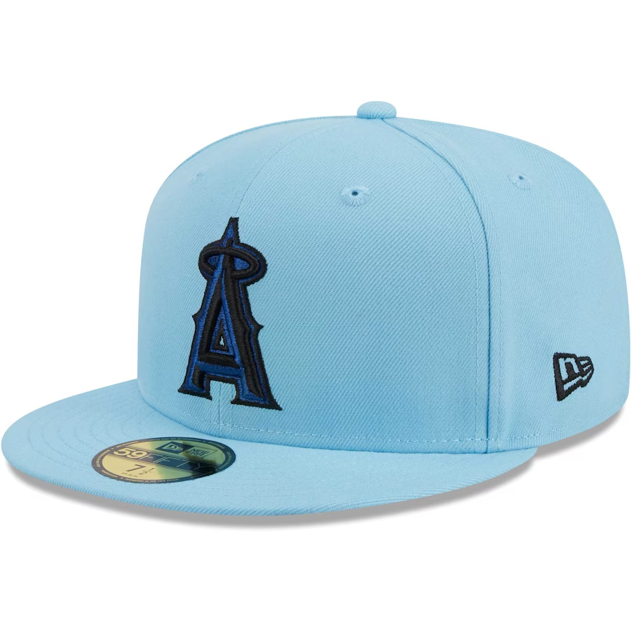 New Era Los Angeles Angels Light Blue/Navy 2023 59FIFTY Fitted Hat
