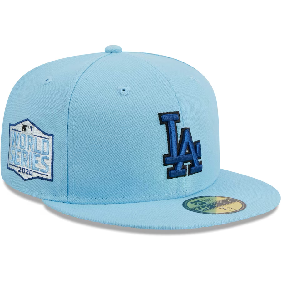 New Era Los Angeles Dodgers Light Blue/Navy 2023 59FIFTY Fitted Hat