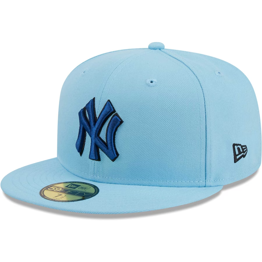 New Era New York Yankees Light Blue/Navy 2023 59FIFTY Fitted Hat