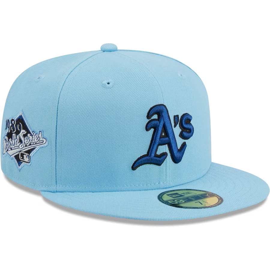 New Era Oakland Athletics Light Blue/Navy 2023 59FIFTY Fitted Hat