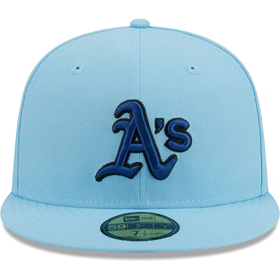 New Era Oakland Athletics Light Blue/Navy 2023 59FIFTY Fitted Hat