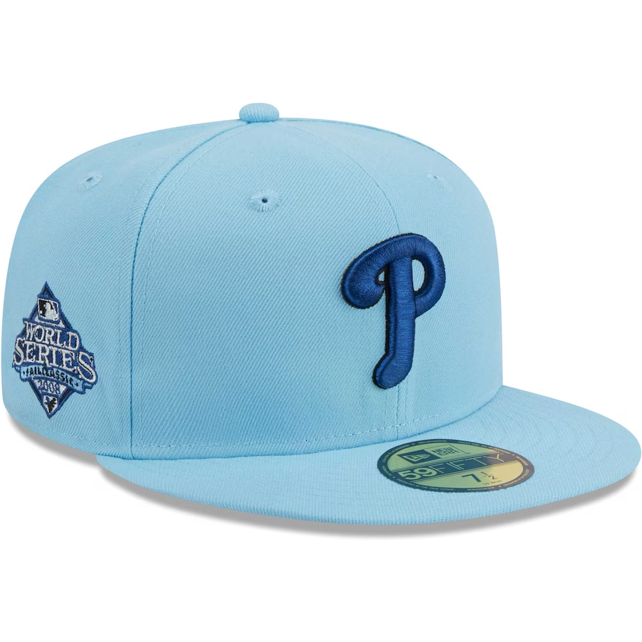 New Era Philadelphia Phillies Light Blue/Navy 2023 59FIFTY Fitted Hat