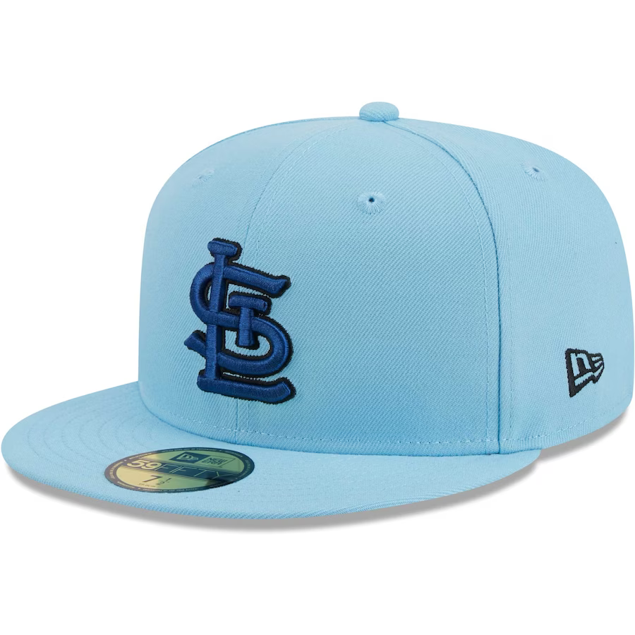 New Era St. Louis Cardinals Light Blue/Navy 2023 59FIFTY Fitted Hat
