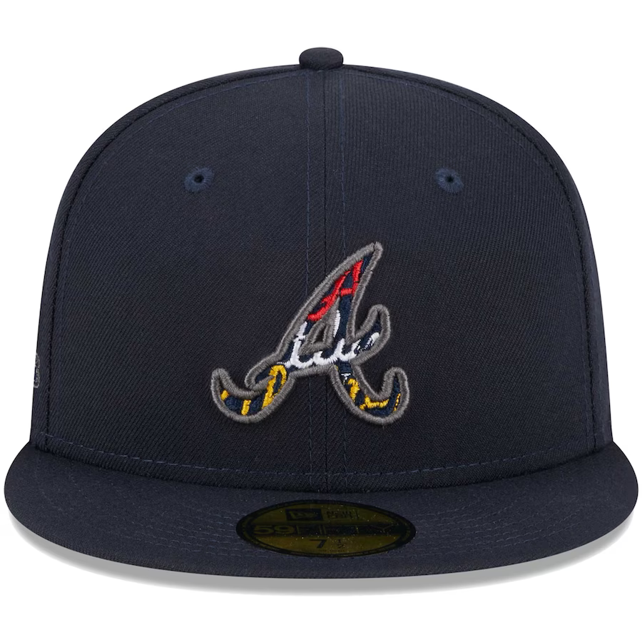 New Era Atlanta Braves Script Fill 2023 59FIFTY Fitted Hat