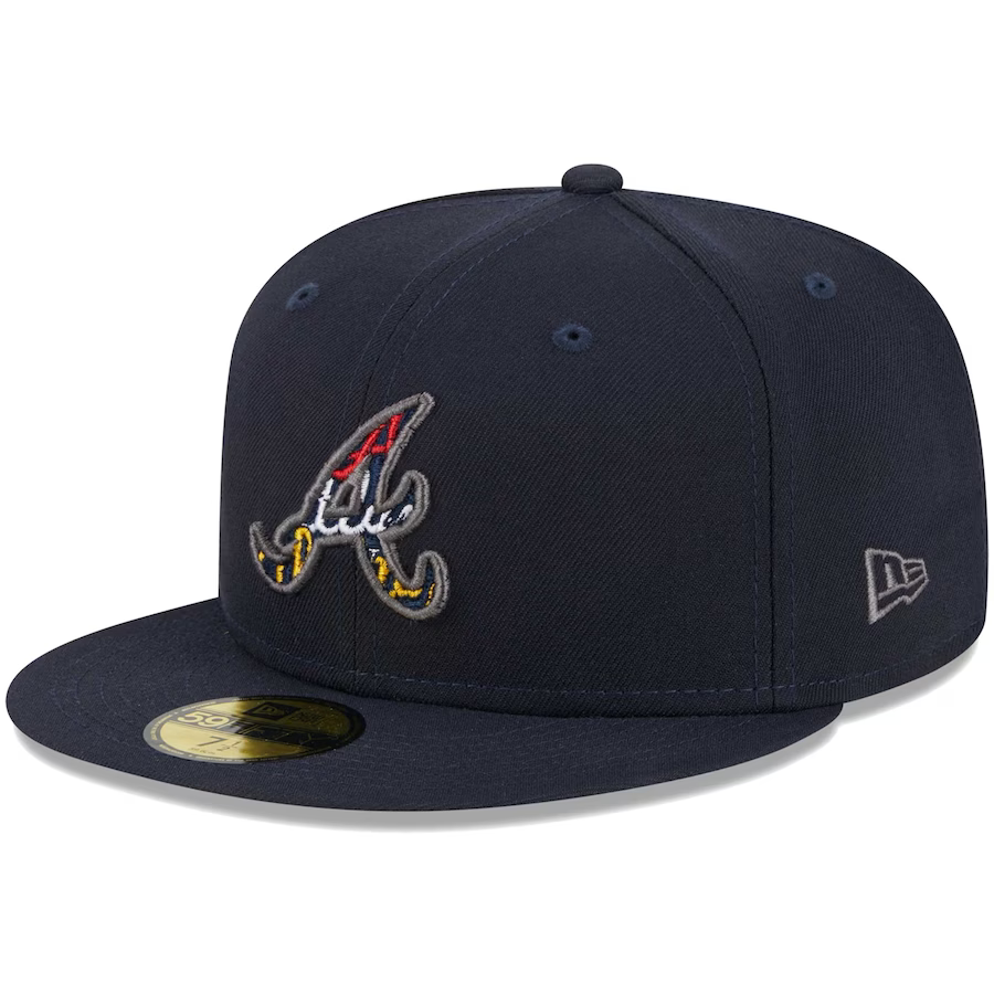 New Era Atlanta Braves Script Fill 2023 59FIFTY Fitted Hat