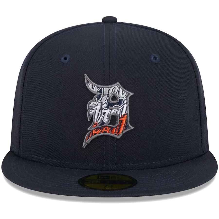 New Era Detroit Tigers Script Fill 2023 59FIFTY Fitted Hat
