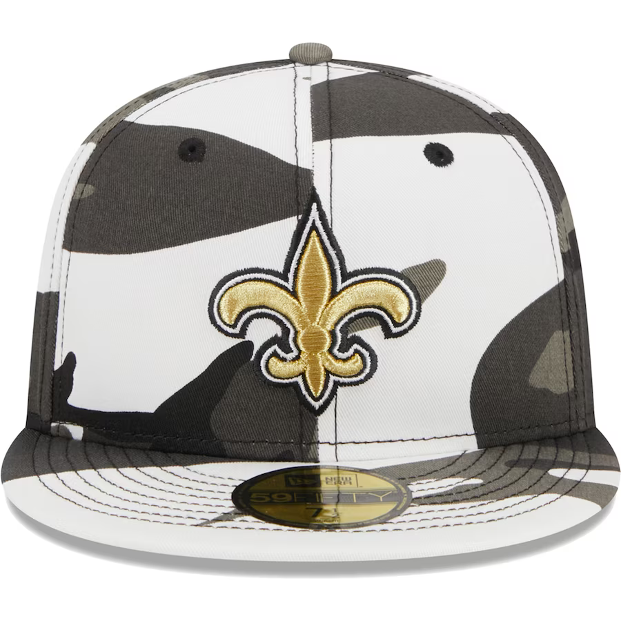 New Era New Orleans Saints Urban Grey Camo 2023 59FIFTY Fitted Hat