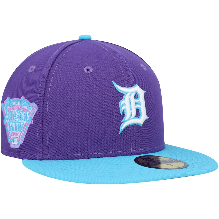 New Era Detroit Tigers Purple Vice 2023 59FIFTY Fitted Hat