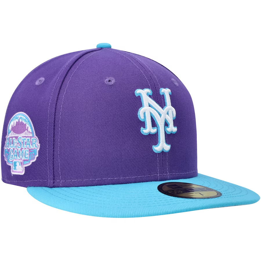 New Era New York Mets Purple Vice 2023 59FIFTY Fitted Hat