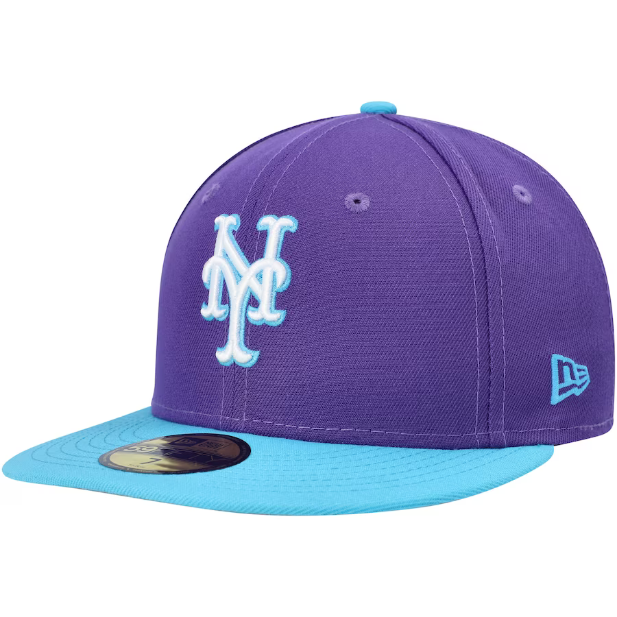 New Era New York Mets Purple Vice 2023 59FIFTY Fitted Hat