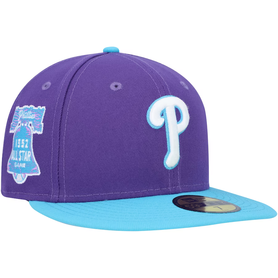 New Era Philadelphia Phillies Purple Vice 2023 59FIFTY Fitted Hat