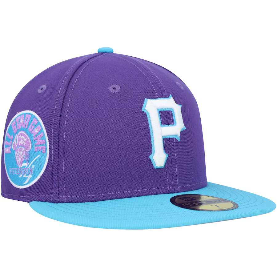 New Era Pittsburgh Pirates Purple Vice 2023 59FIFTY Fitted Hat