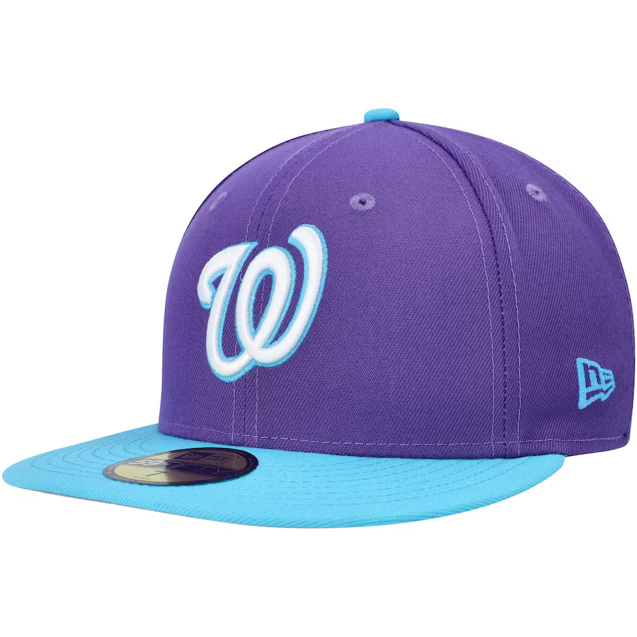 New Era Washington Nationals Purple Vice 2023 59FIFTY Fitted Hat