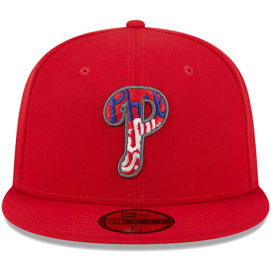 New Era Philadelphia Phillies Script Fill 2023 59FIFTY Fitted Hat