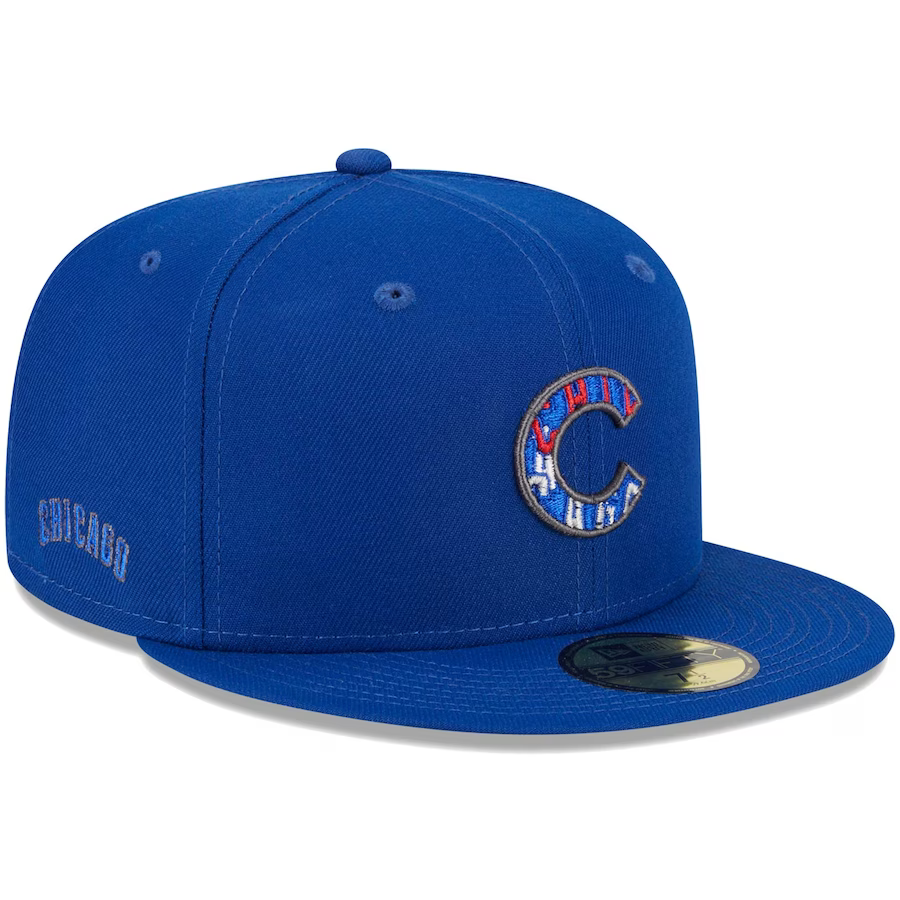 New Era Chicago Cubs Script Fill 2023 59FIFTY Fitted Hat