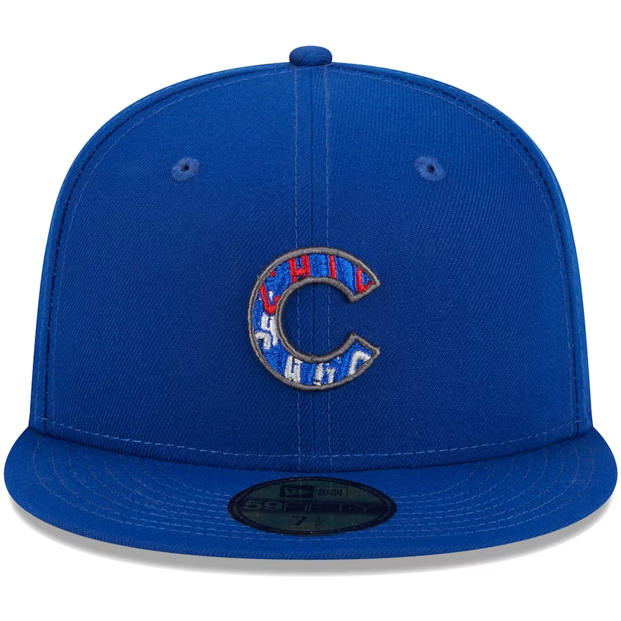 New Era Chicago Cubs Script Fill 2023 59FIFTY Fitted Hat