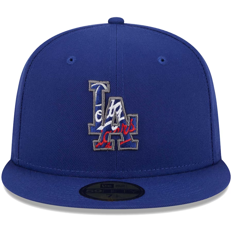 New Era Los Angeles Dodgers Script Fill 2023 59FIFTY Fitted Hat