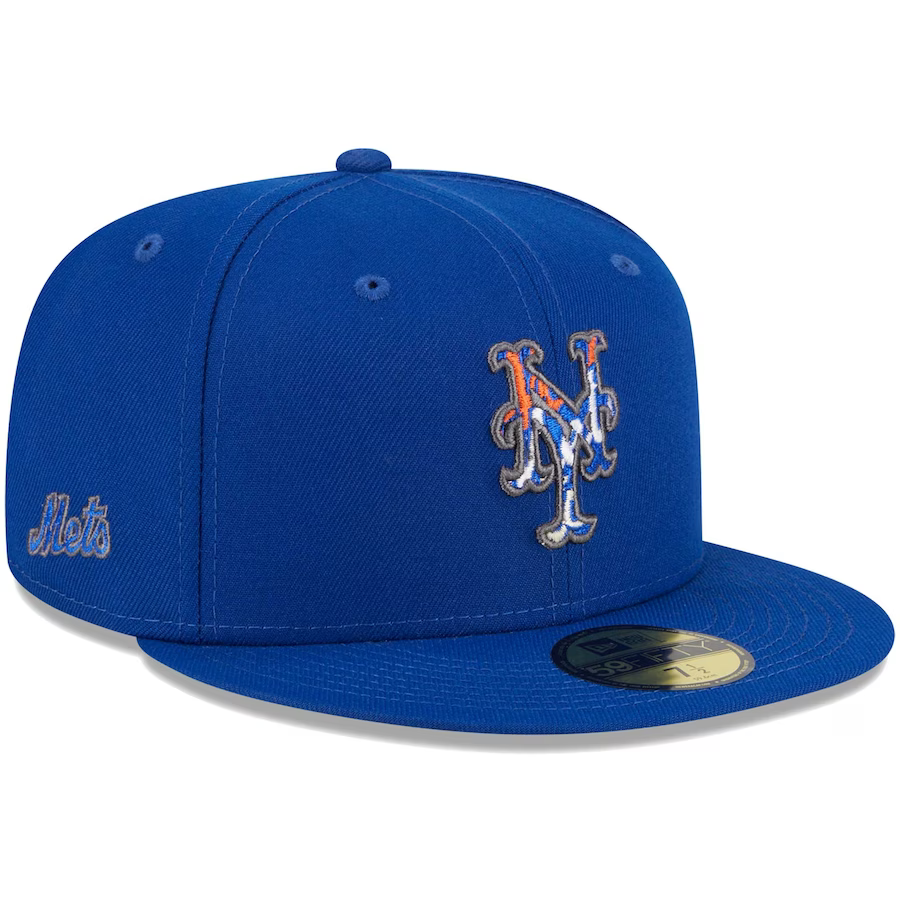 New Era New York Mets Script Fill 2023 59FIFTY Fitted Hat