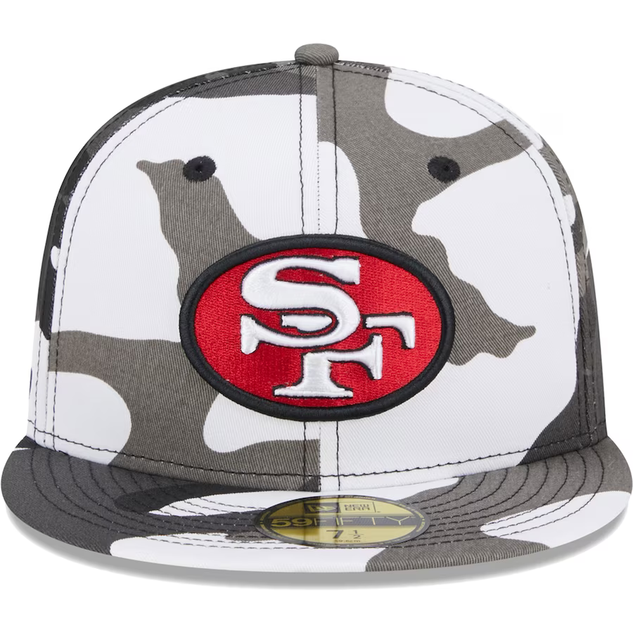 New Era San Francisco 49ers Urban Grey Camo 2023 59FIFTY Fitted Hat