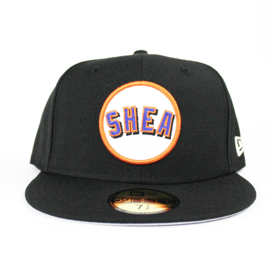 New Era New York Mets Shea Stadium Black 59FIFTY Fitted Hat