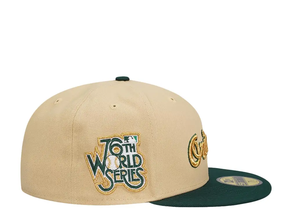 New Era Baltimore Orioles 1979 World Series Vegas Gold 59FIFTY Fitted Hat