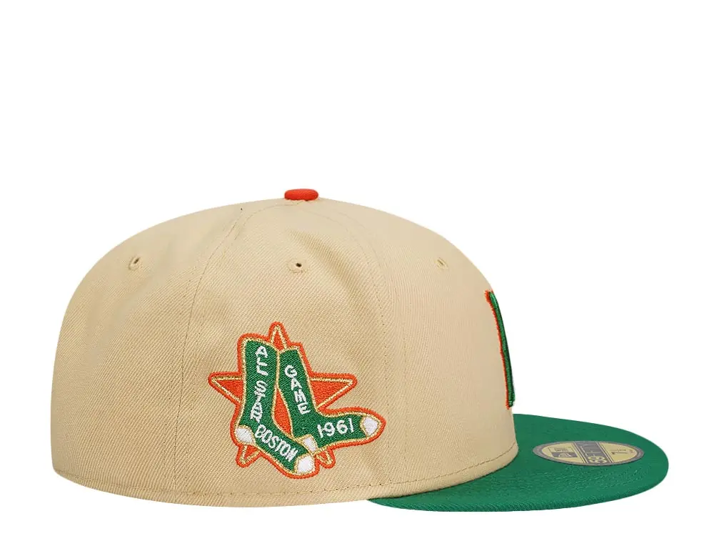 New Era Boston Red Sox 1961 All-Star Game Irish Two Tone 59FIFTY Fitted Hat