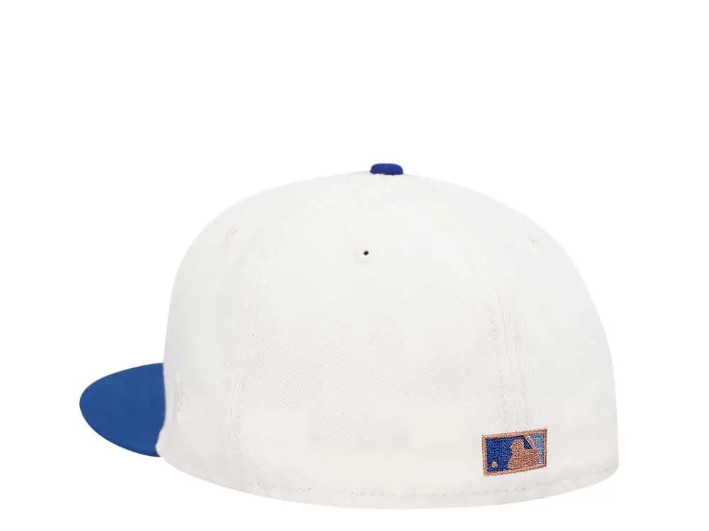 New Era Los Angeles Dodgers 60th Anniversary White/Blue 59FIFTY Fitted Hat