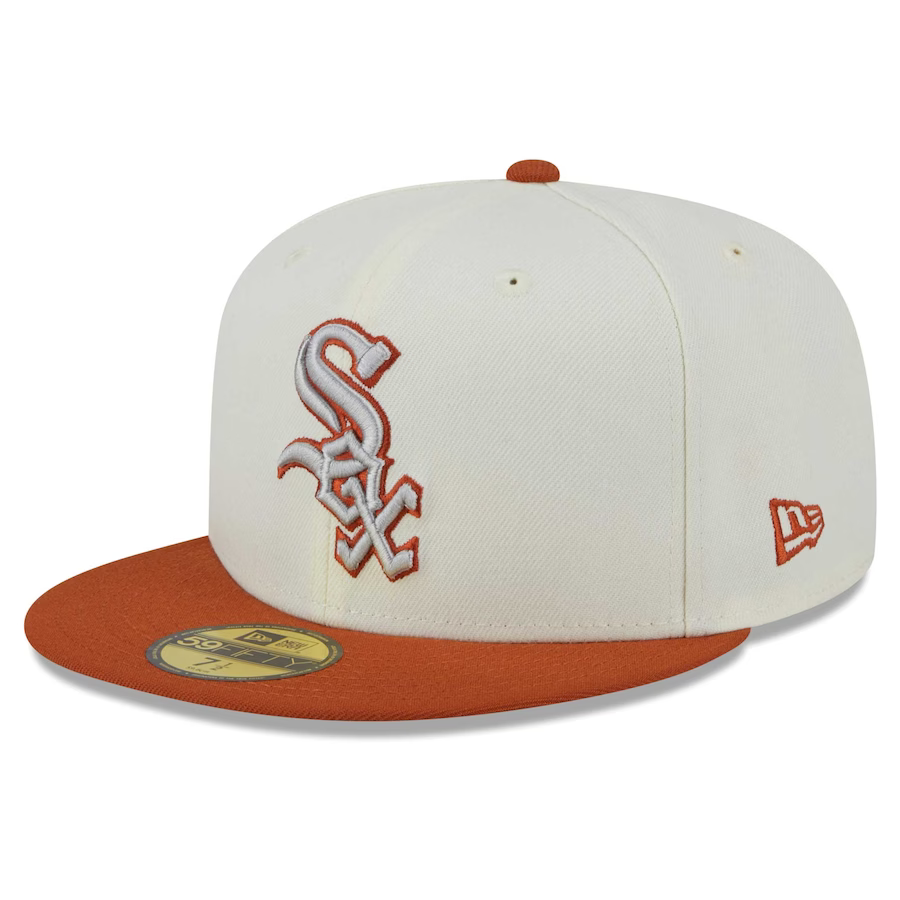 New Era Chicago White Sox Cream/Rust Orange 2023 59FIFTY Fitted Hat