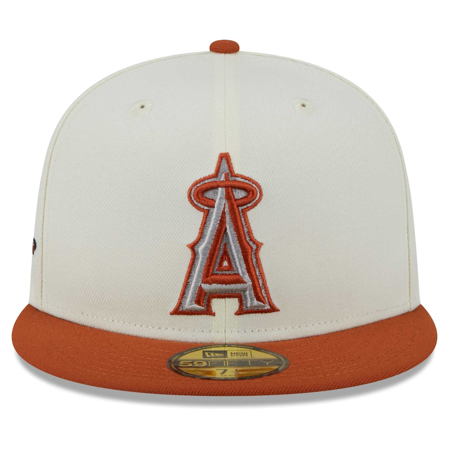 New Era Los Angeles Angels Cream/Rust Orange 2023 59FIFTY Fitted Hat
