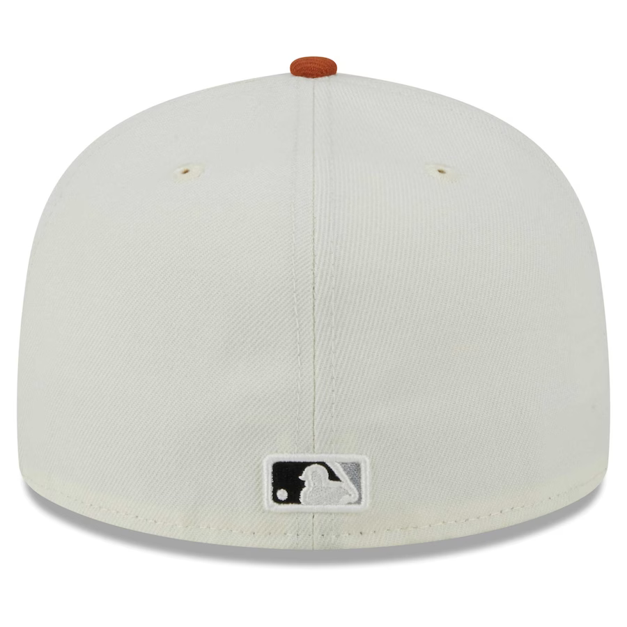 New Era New York Mets Cream/Rust Orange 2023 59FIFTY Fitted Hat