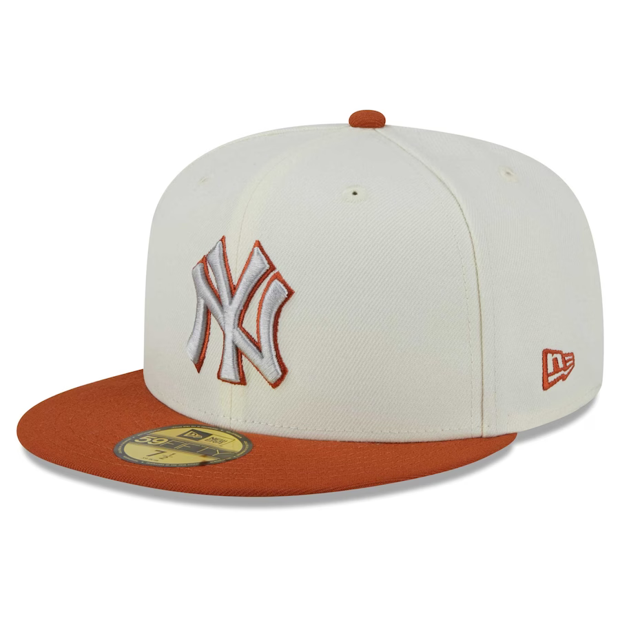 New Era New York Yankees Cream/Rust Orange 2023 59FIFTY Fitted Hat