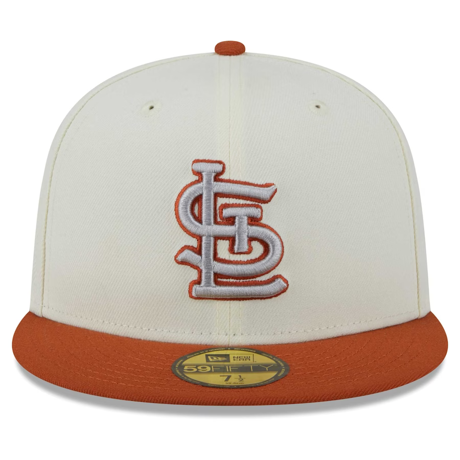 New Era St. Louis Cardinals Cream/Rust Orange 2023 59FIFTY Fitted Hat