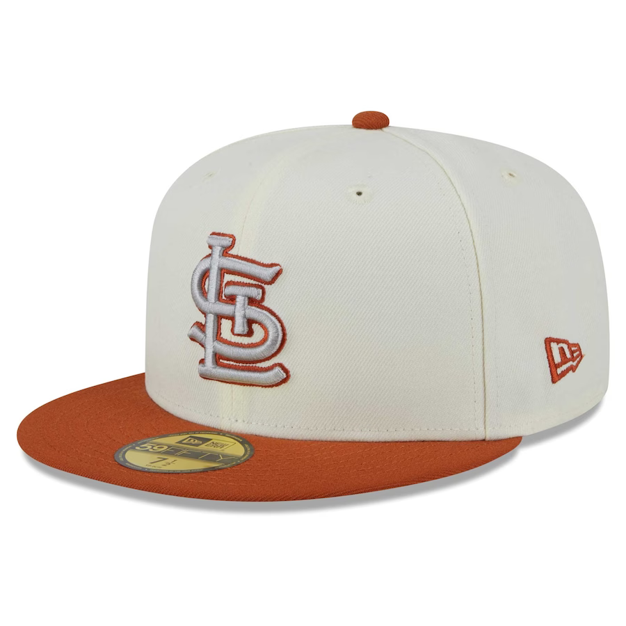 New Era St. Louis Cardinals Cream/Rust Orange 2023 59FIFTY Fitted Hat