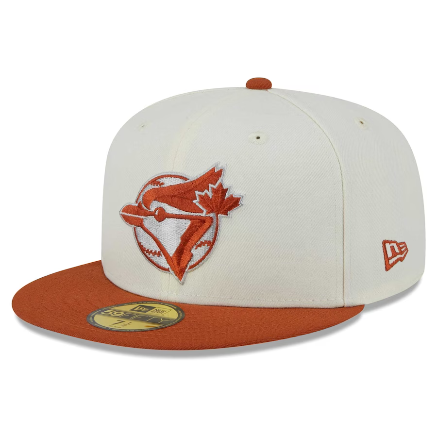 New Era Toronto Blue Jays Cream/Rust Orange 2023 59FIFTY Fitted Hat