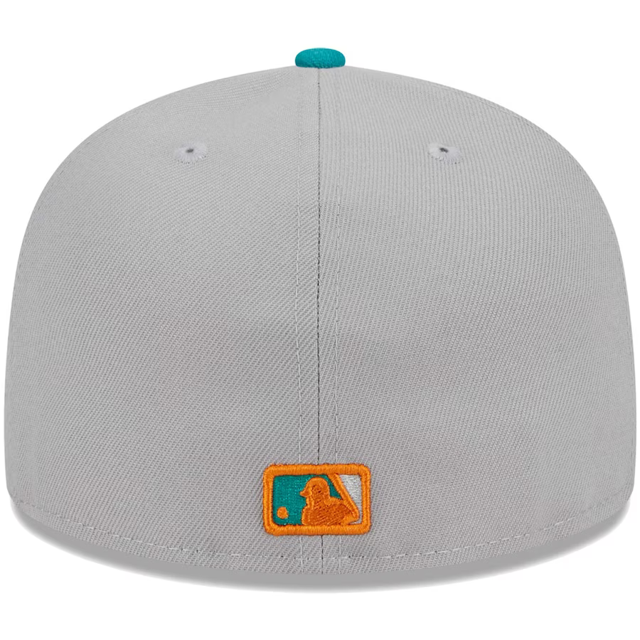 New Era Atlanta Braves Gray/Teal 2023 59FIFTY Fitted Hat