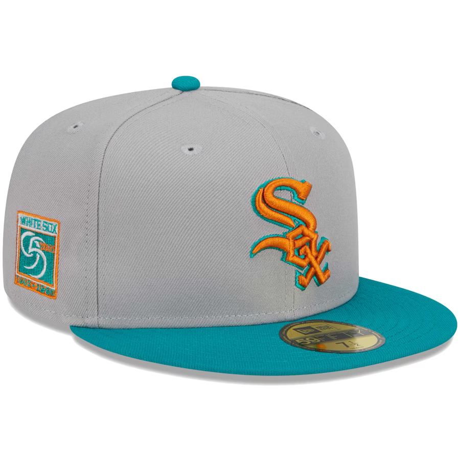 New Era Chicago White Sox Gray/Teal 2023 59FIFTY Fitted Hat