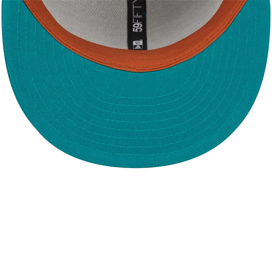 New Era Los Angeles Angels Gray Teal 2023 59FIFTY Fitted Hat new-era-los-angeles-angels-gray-teal-2023-59fifty-fitted-hat