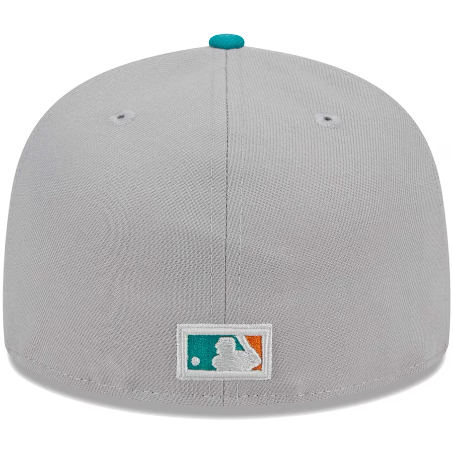 New Era San Diego Padres Swinging Friar Gray/Teal 2023 59FIFTY Fitted Hat