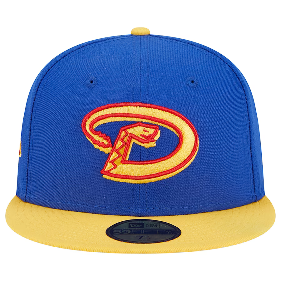 New Era Arizona Diamondbacks Blue/Yellow Empire 2023 59FIFTY Fitted Hat