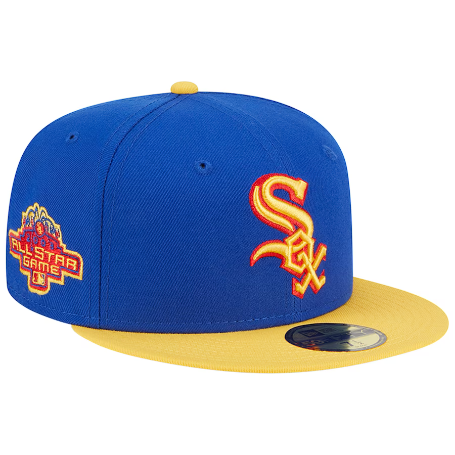 New Era Chicago White Sox Blue/Yellow Empire 2023 59FIFTY Fitted Hat
