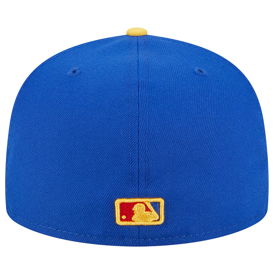 New Era  Los Angeles Dodgers Blue/Yellow Empire 2023 59FIFTY Fitted Hat