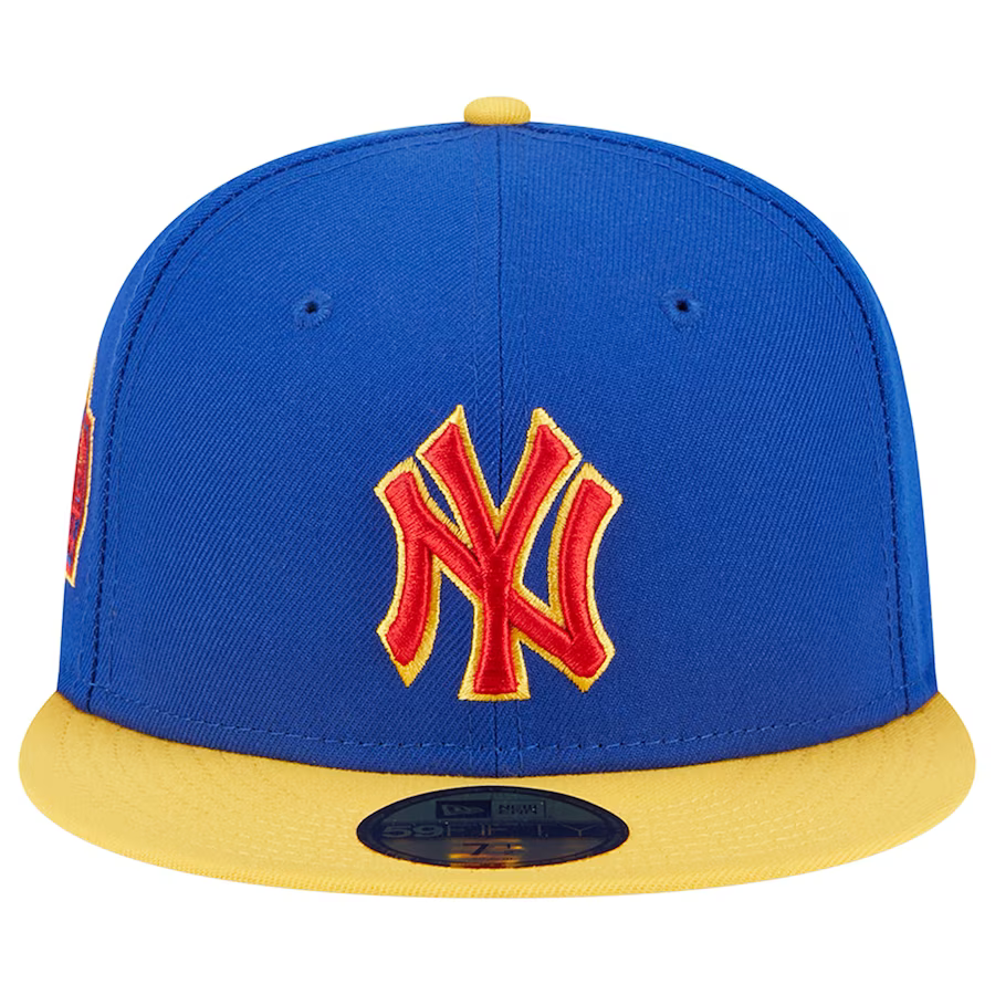 New Era New York Yankees Blue/Yellow Empire 2023 59FIFTY Fitted Hat