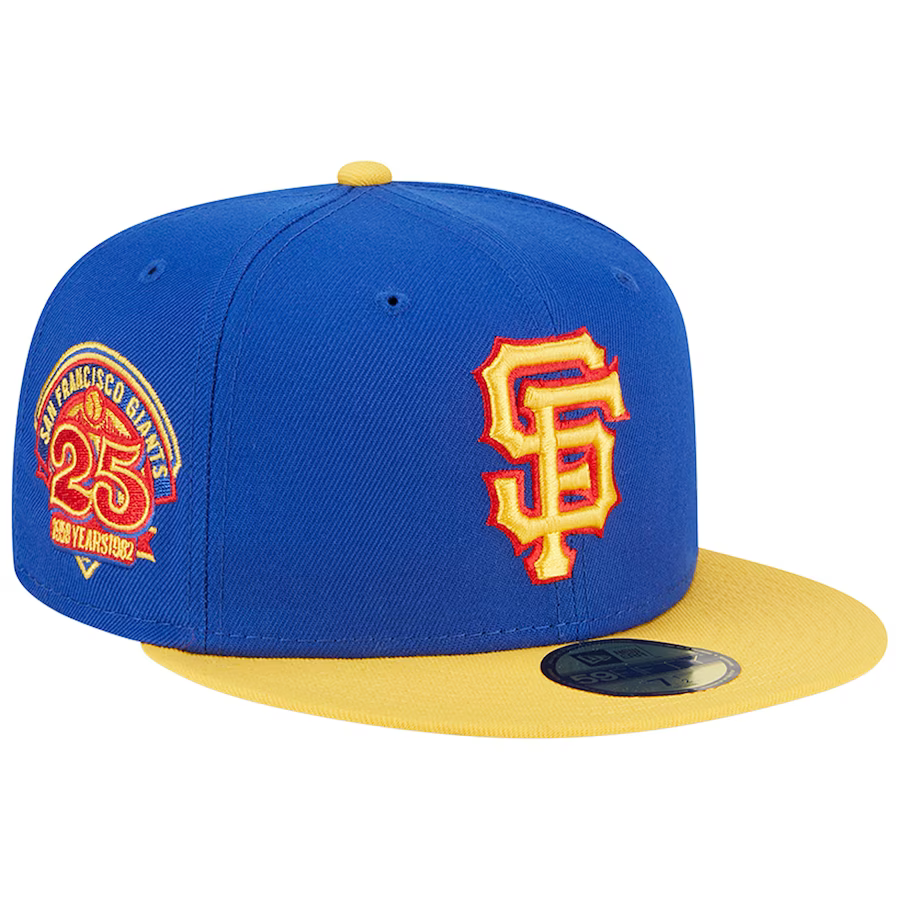 New Era  San Francisco Giants Blue/Yellow Empire 2023 59FIFTY Fitted Hat
