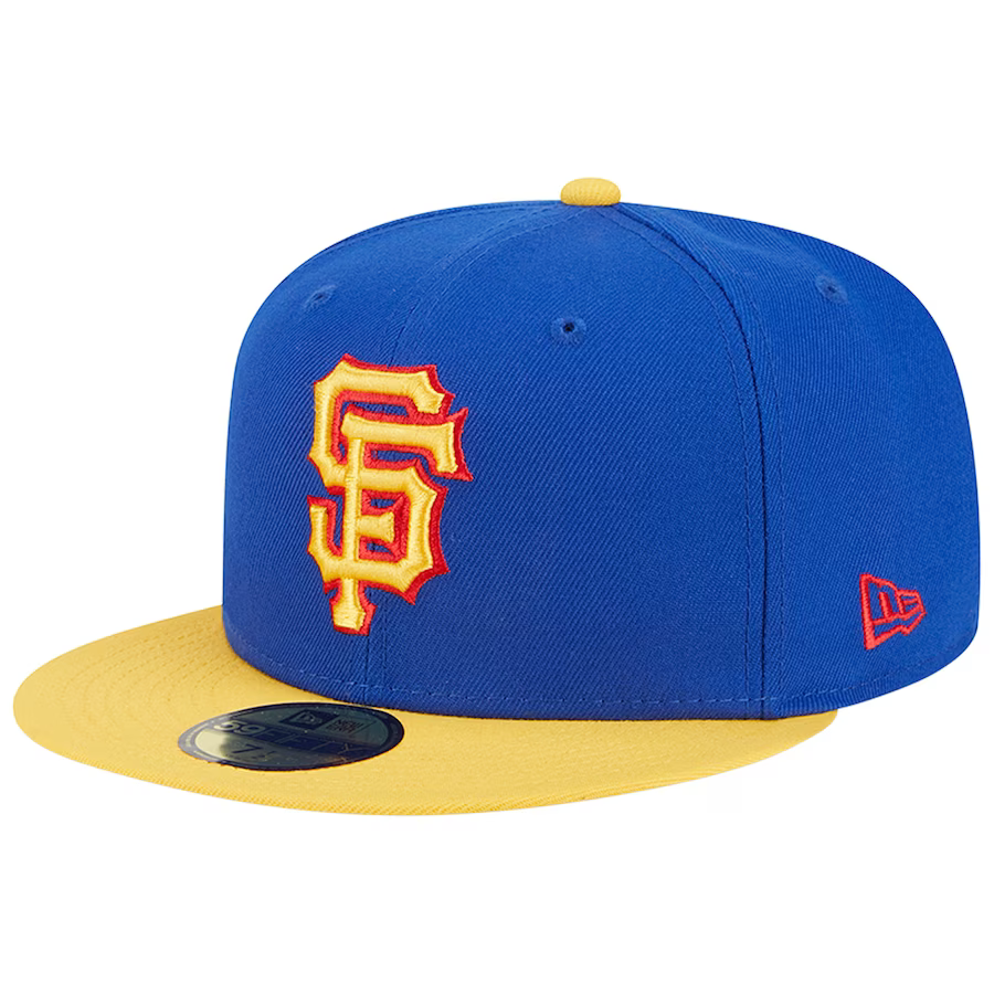 New Era  San Francisco Giants Blue/Yellow Empire 2023 59FIFTY Fitted Hat