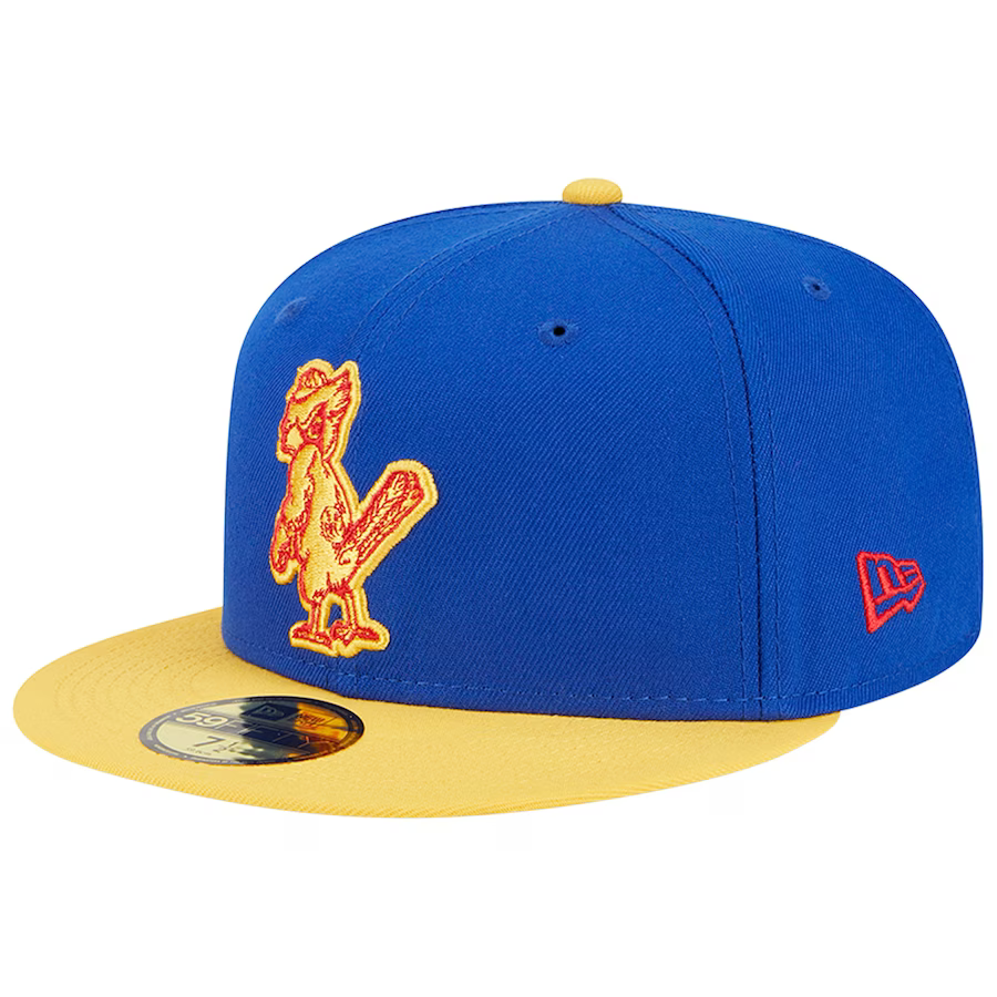 New Era St. Louis Cardinals Blue/Yellow Empire 2023 59FIFTY Fitted Hat