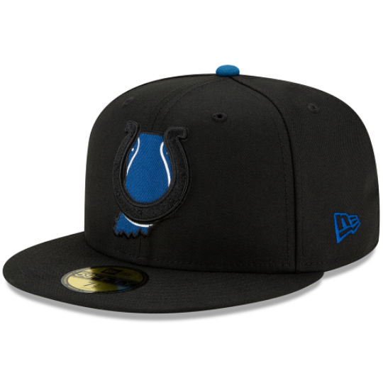 New Era Indianapolis Colts State Logo Reflect Fitted Hat